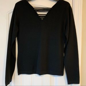 Willi Smith Made in Italy, black sweater